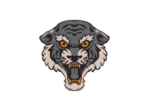 Download Tiger Head Vintage - Tiger Collection